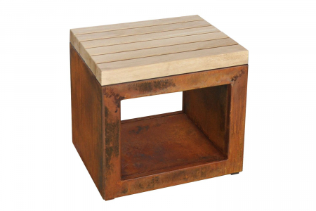 Gratare Fire Pit Premium - Banca gratar mica corten