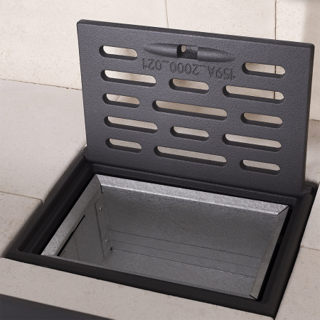 Cenusar pentru focare cu post-combustie (aer tertiar) [1]