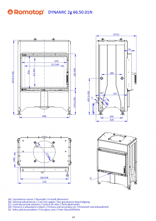 Focar lemne DYNAMIC D2M01 66x50 [2]