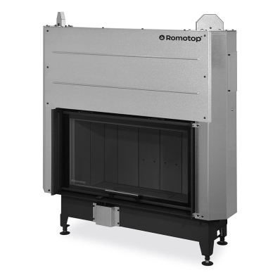 Lemne - Focar semineu Lemne Romotop H3LF05 cu samota neagra