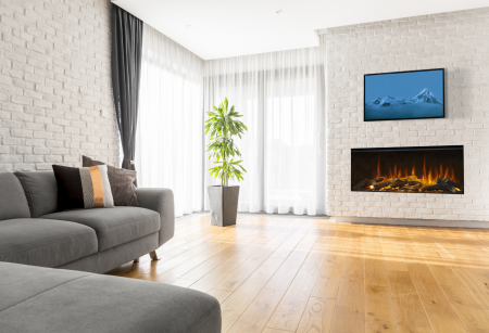Semineu electric perete British Fires 1200 | Seminee Gaftos [2]