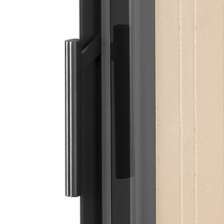 Focar semineu lemne 71x60x34 IMPRESION IR/L2SF21, samota neagra [2]