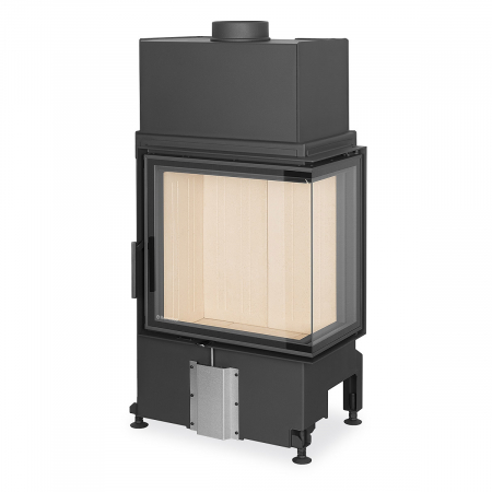 Focare lemne premium - Focar semineu lemne 58x60x34 IMPRESION IR/L2SF21, samota crem