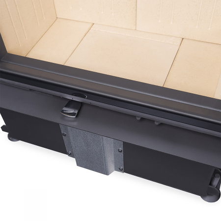 Focar semineu lemne 80x61x34 IMPRESSION IC2LG 21, samota neagra [1]