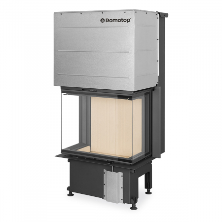 Lemne - Focar semineu lemne 67x61x34 IMPRESSION IC2LF 21, samota crem