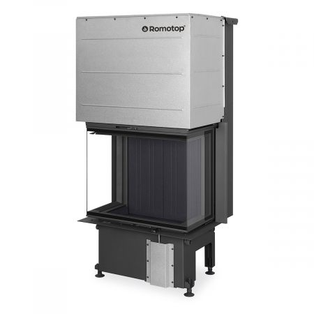 Lemne - Focar semineu lemne 67x61x34 IMPRESSION IC2LF 21, samota neagra