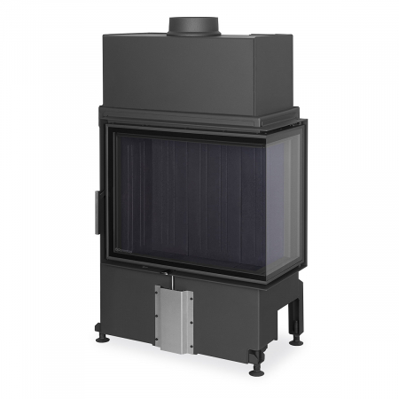 Lemne - Focar semineu lemne 71x60x34 IMPRESION IR/L2SG21, samota neagra