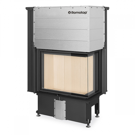Lemne - Focar semineu lemne 71x60x34 IMPRESSION IR/L2LG21, samota crem