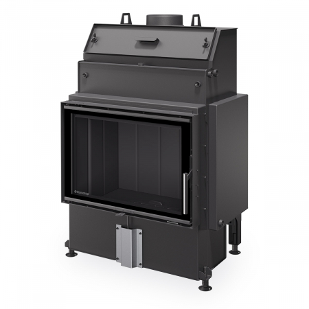 Focare termosemineu - Focar pe lemne pentru termosemineu 70x50  samota neagra Romotop