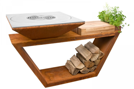 Gratar gradina fire pit G4 corten [4]