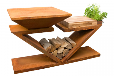 Gratar gradina fire pit G5 corten [4]