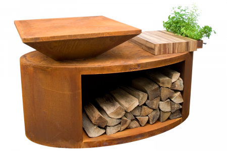 Gratar gradina fire pit G3 corten [5]