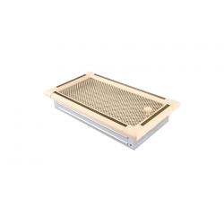Grile caldura si aerisire - Grila aerisire semineu Deluxe cu clapeta - 3 variante culori, 2 variante dimensiuni