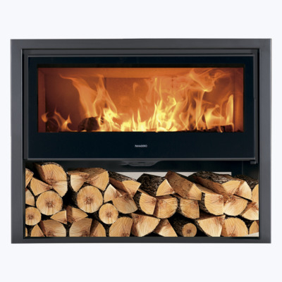 Sobe lemne - soba pe lemne Allegro cu design modern, putere 8,9 kW si randament 80,8%