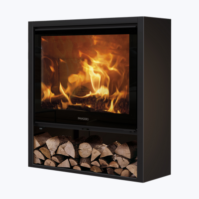 Sobe lemne - soba Grand Allegro pentru busteni de 80 cm, randament 77%, interior vermiculita