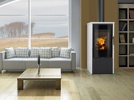 Soba lemne tip semineu LAREDO F Romotop | Gaftos Seminee [2]