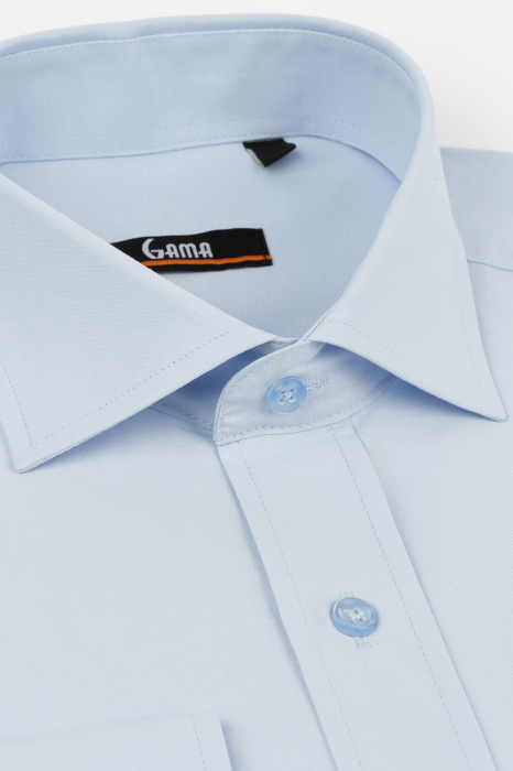 Camasa slim fit bleu [2]