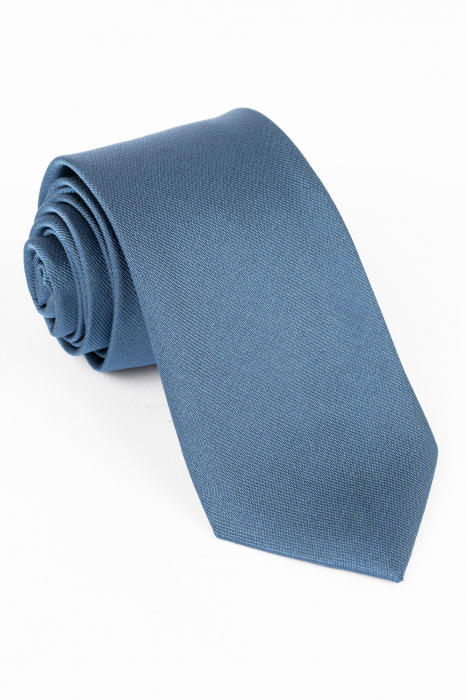 Cravata albastra uni [1]