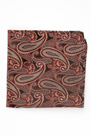 Batista matase cu paisley rosu [2]