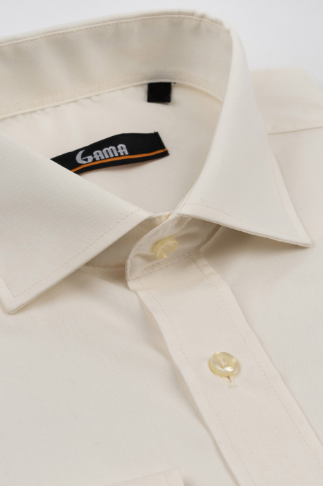 Camasa 2XL slim crem [3]