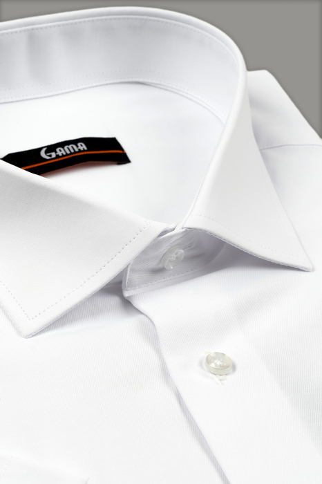 Camasa barbati alba regular fit cu maneca scurta 5XL-6XL [2]