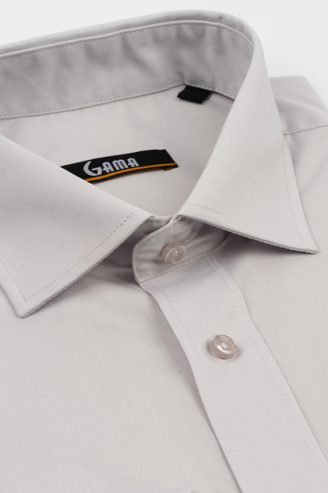 Camasa barbati gri slim fit [3]