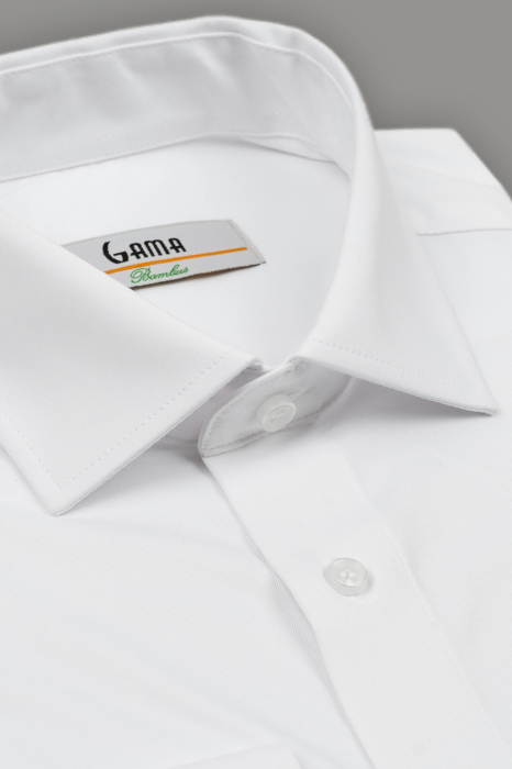 Camasa barbati regular fit alba cu BAMBUS [3]