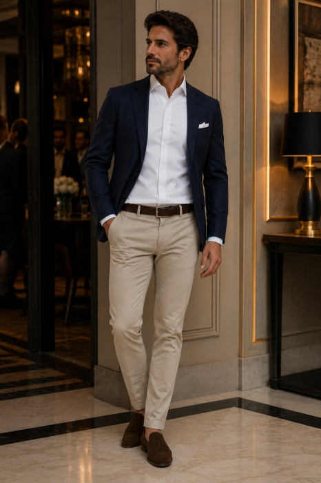 Camasa barbati slim fit alba cu nasturi ascunsi [4]