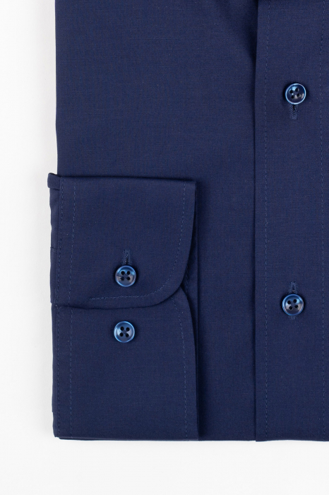 Camasa barbati slim fit bleumarin [2]