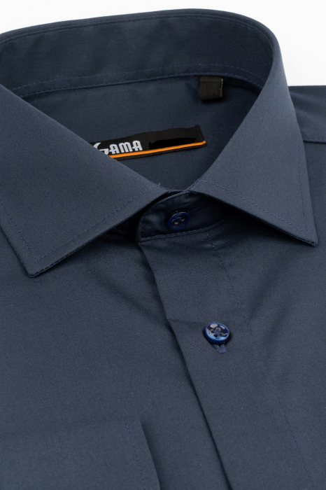 Camasa marime exceptionala bleumarin inchis 5XL-6XL [2]