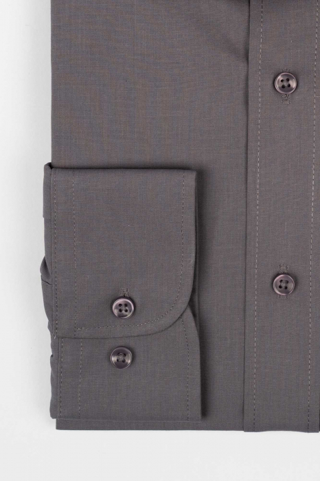 Camasa barbati slim fit gri inchis [2]