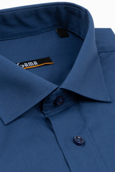 Camasa regular fit albastra  2XL-4XL [3]