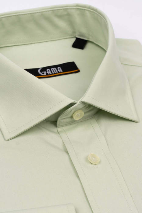 Camasa regular fit verde [3]