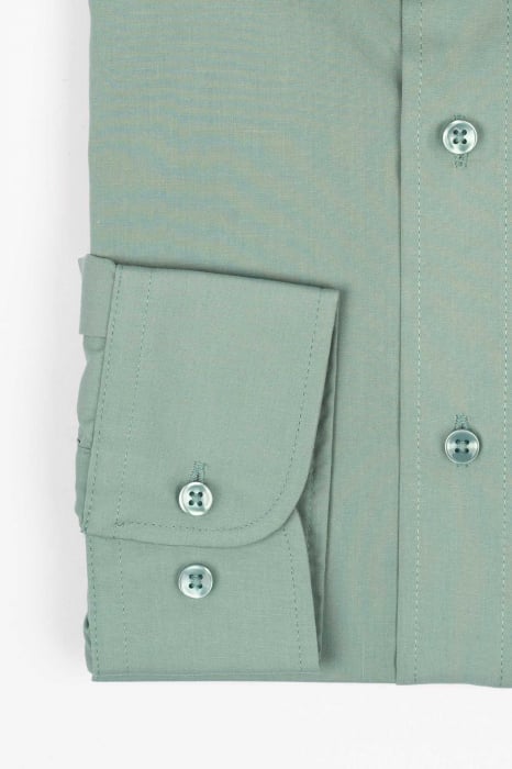 Camasa regular fit verde-menta 2XL-4XL [2]