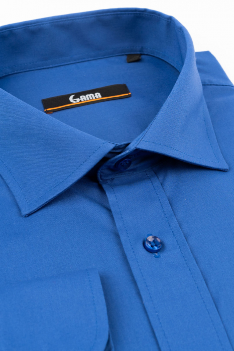 Camasa slim fit albastra [2]