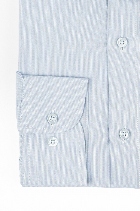 Camasa slim bleu 100% bumbac [3]