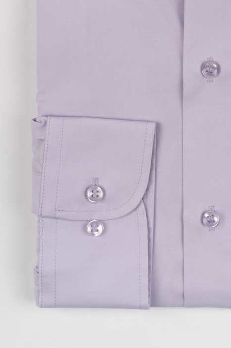 Camasa slim fit lila pentru barbati inalti - CONFORT TALL [2]
