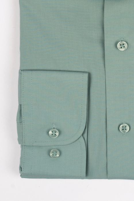 Camasa slim fit verde-menta 2XL-4XL [2]