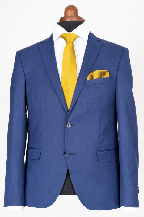 Costum slim albastru [2]