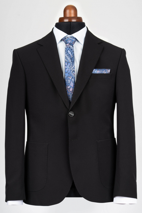 Costum slim fit negru - Travel [2]