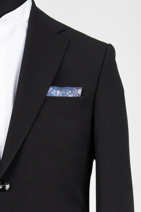 Costum slim fit negru - Travel [5]