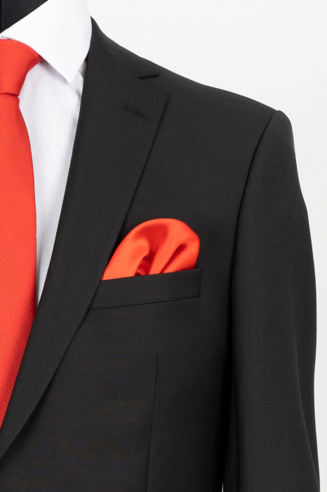 Costum barbati slim fit negru [3]