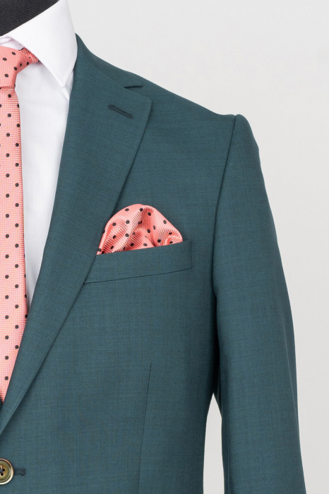 Costum slim verde [3]