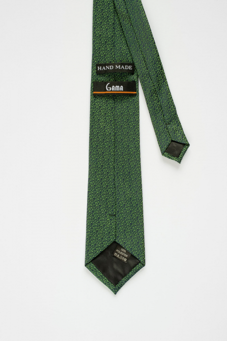 Cravata cu imprimeu verde [3]