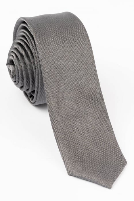 Cravata ingusta gri antracit [1]