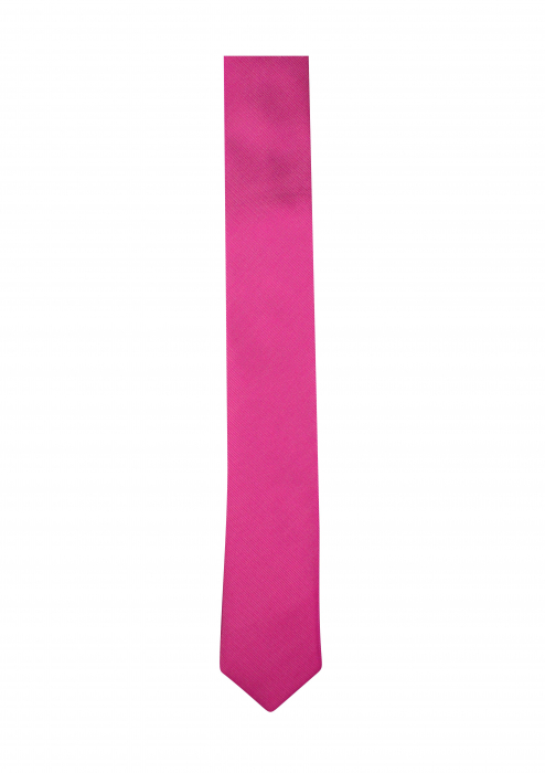 Cravata ingusta uni fucsia [1]