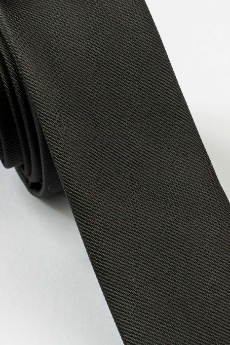 Cravata neagra ingusta [2]