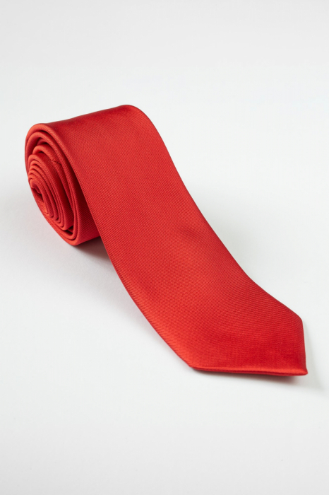Cravata rosie uni [1]