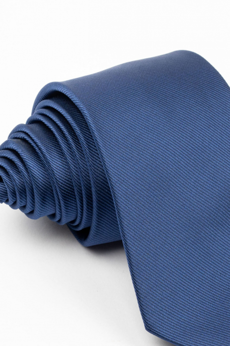 Cravata uni albastru regal [2]