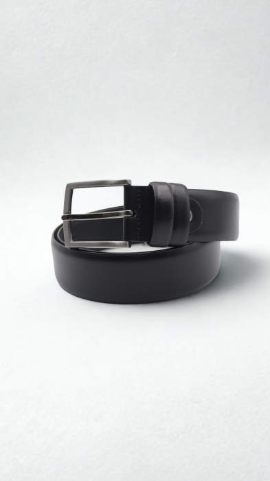 Curea piele naturală neagră STANDARD [3]